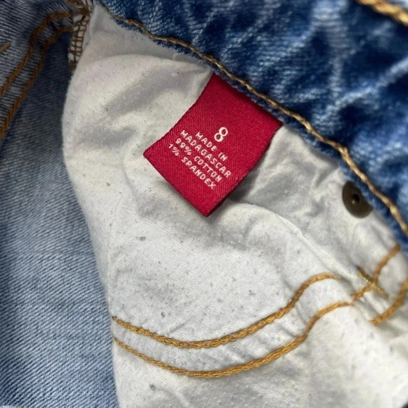 USPA Jeans, Bootcut, Medium Wash, Size 8 - Picture 4 of 6